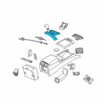 OEM 2008 Jeep Commander SHIFTER-SHIFTER Diagram - 52124692AE