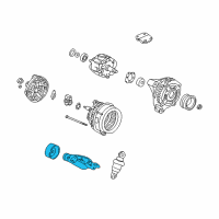 OEM Honda Odyssey Tensioner, Auto Diagram - 31171-P8F-A01