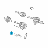 OEM 2003 Honda Odyssey Tensioner, Auto Diagram - 31180-P8F-A02