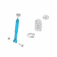 OEM 2019 Lincoln MKT Shock Diagram - DE9Z-18125-D