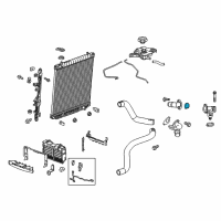 OEM GMC Outlet Pipe Seal Diagram - 12649985