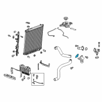 OEM 2020 Cadillac XT5 Inlet Pipe Seal Diagram - 12647400