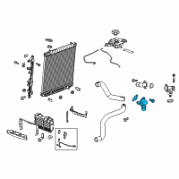 OEM 2022 GMC Canyon Inlet Pipe Diagram - 12659196