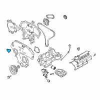 OEM Nissan Cover-Belt, Back Diagram - 13570-ZA000