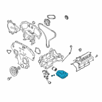 OEM 2013 Nissan Xterra Pan Assy Oil Diagram - 11110-ZS00A