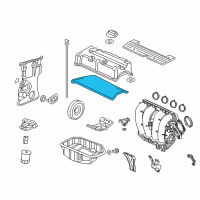 OEM 2012 Acura TSX Gasket, Head Cover Diagram - 12341-R40-A00