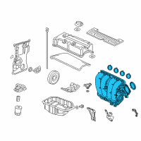 OEM 2013 Honda Civic Manifold, Intake Diagram - 17100-R40-A00