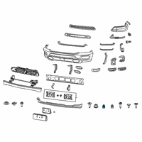 OEM 2012 Jeep Compass Nut-Hexagon Diagram - 6510416AA