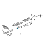 OEM 2008 Honda Element Gasket, Exhuast Flexible (50.8MM-64MM) Diagram - 18229-S7S-003