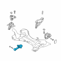 OEM 2016 Kia Optima Bracket Assembly-Roll Rod Diagram - 21950D4400