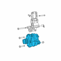 OEM Jeep Patriot ALTERNATO-Engine Diagram - 4801323AK