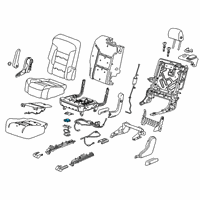 OEM 2018 Chevrolet Traverse Module Diagram - 13523770