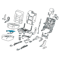 OEM 2017 GMC Acadia Seat Cushion Heater Diagram - 13511915