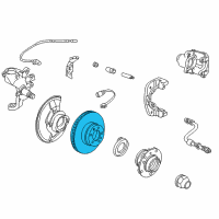 OEM 1997 BMW 750iL Brake Disc, Ventilated Diagram - 34-11-6-757-757