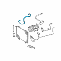 OEM 2008 Lexus GS460 Hose, Discharge Diagram - 88711-3A640