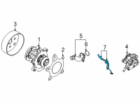 OEM Hyundai Santa Fe Pipe & Hose Assembly Diagram - 25480-2M820