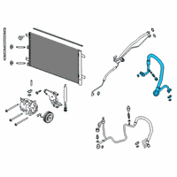 OEM 2020 Ford F-150 Return Hose Diagram - JL3Z-19867-MA