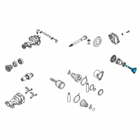 OEM 2003 Infiniti G35 Flange Assy-Side Diagram - 38220-AR010