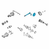 OEM 2007 Nissan 350Z Gear Set-Final Drive Diagram - 38100-0F36A