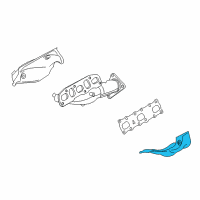 OEM 2007 Nissan 350Z Cover-Manifold Front RH Diagram - 16590-JK21C