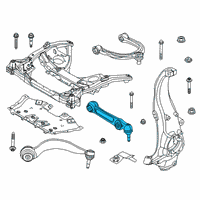 OEM 2021 BMW 840i CONTROL ARM WITH RUBBER BUSH Diagram - 31-10-6-886-906