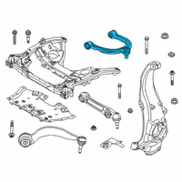 OEM BMW 840i xDrive Top Camber Correction Control Arm Diagram - 31-12-6-870-025