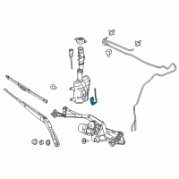 OEM Ram ProMaster City Pump-Washer, Windshield Diagram - 68095288AA