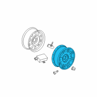 OEM 2007 Chrysler 300 Aluminum Wheel Diagram - 1DK03SZ0AA