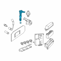 OEM Chevrolet Silverado 1500 Classic SENSOR ASM, CM/SHF POSN Diagram - 19420911