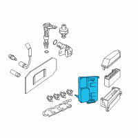 OEM 2005 Pontiac GTO Module Diagram - 92189621