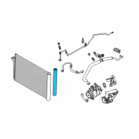 OEM BMW 550i Drier Insert Diagram - 64-53-6-907-403