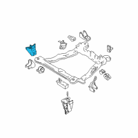 OEM 2004 Hyundai Tiburon Bracket-Roll Support, Front Diagram - 43175-39450