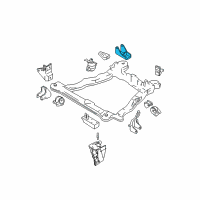 OEM 2003 Hyundai Elantra Transaxle Mounting Bracket Diagram - 43122-28501