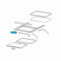 OEM 2008 Hummer H3 Motor Diagram - 10377047