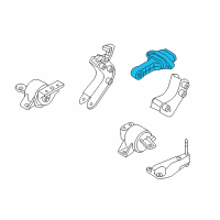 OEM 2010 Pontiac G3 Strut Diagram - 96806644