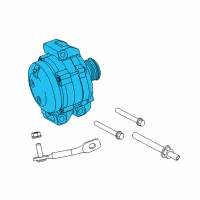 OEM 2014 Chrysler 300 ALTERNATO-Engine Diagram - 4801834AB