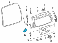 OEM 2021 Cadillac Escalade Control Module Diagram - 13538819