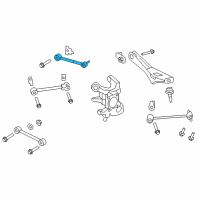 OEM 2017 Lincoln Navigator Rear Arm Diagram - HL1Z-5A972-A