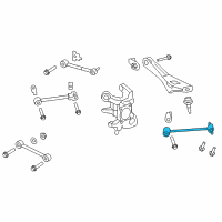 OEM 2014 Lincoln Navigator Trailing Arm Diagram - 7L1Z-5500-AA