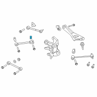 OEM 2014 Lincoln Navigator Front Lateral Arm Nut Diagram - -W711660-S439