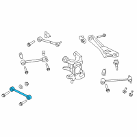 OEM Lincoln Navigator Front Arm Diagram - 7L1Z-5A972-AA