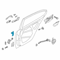 OEM 2020 Kia Cadenza Hinge Assembly-Door Upper Diagram - 79420F6000