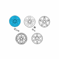 OEM Lexus GS300 Wheel, Disc Diagram - 42611-3A081