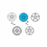 OEM Lexus GS300 Wheel, Disc Diagram - 42611-3A211