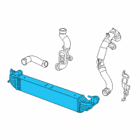 OEM Jeep Cooler-Charge Air Diagram - 68256123AA