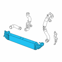 OEM Jeep Renegade Cooler-Charge Air Diagram - 68256123AA