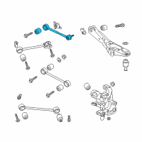 OEM 2018 Lincoln Navigator Tie Rod Diagram - JL1Z-5500-E