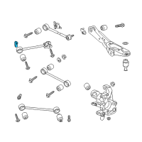 OEM 2021 Ford Expedition Trailing Arm Nut Diagram - -W711480-S441