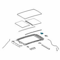 OEM Toyota Motor Diagram - 63260-0E050