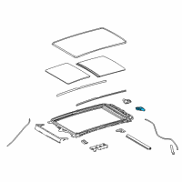 OEM Toyota Motor Diagram - 63260-0E060